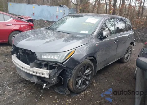 2020 Acura Mdx Technology A-Spec Packages из США, поврежденный, VIN 5J8YD4H06LL018672